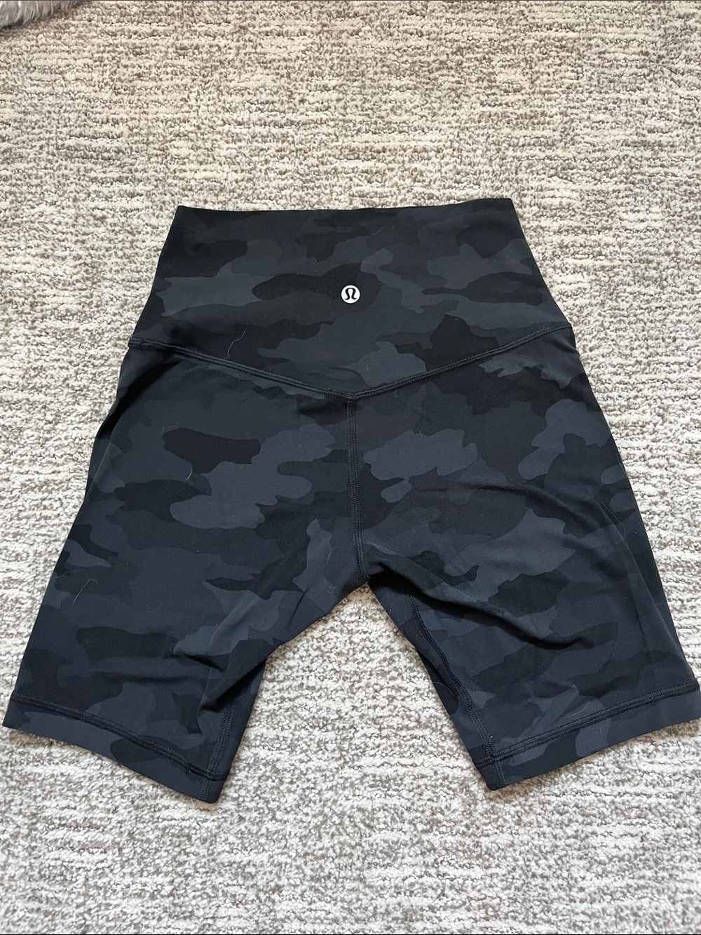 lululemon athletica Black Camo Align Shorts